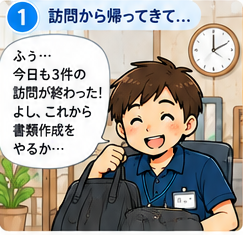 第1コマ